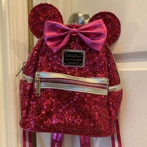 Disney Parks Loungefly Minnie Mouse Backpack